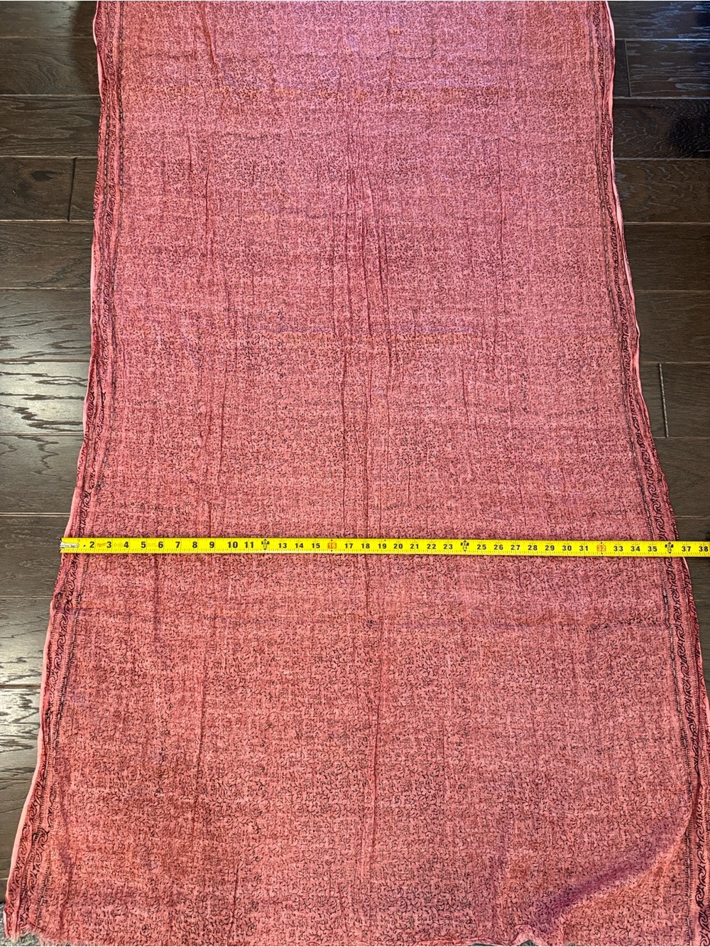Signals Rust-Pink Cotton Sarong Cover-Up - Picture 9 of 9